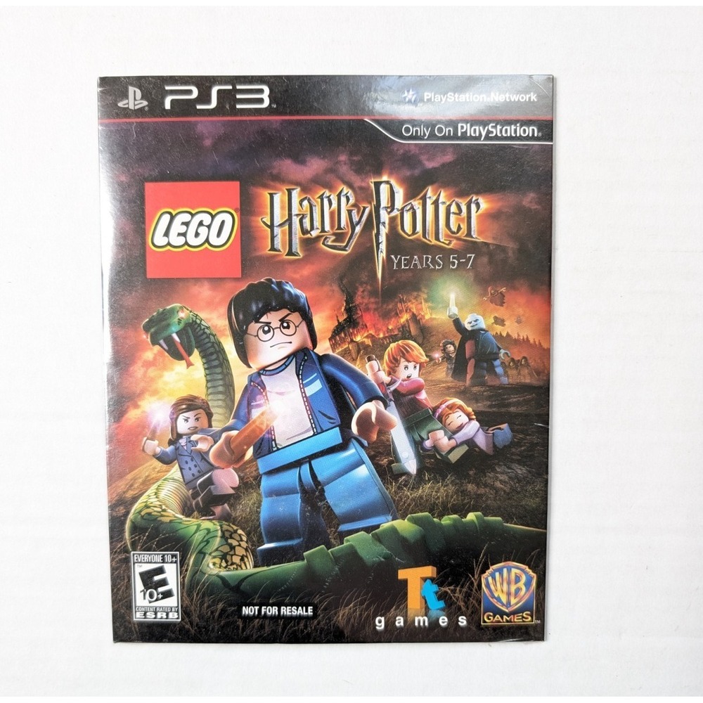 Lego Harry Potter Year 5-7 PS3 SEALED Cardboard Sleeve Version Sony